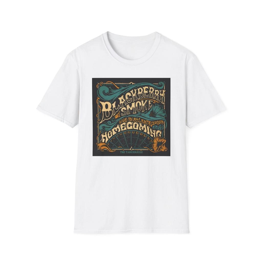 Blackberry Smoke Country Rock Band Maglietta Unisex per Adulti Cotone Pesante