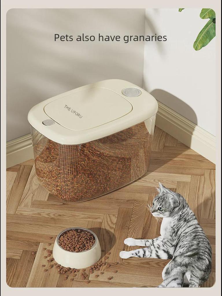 Uforu 20L Insect-Proof & Moisture-Proof Rice Storage Bucket with Press-Seal Lid