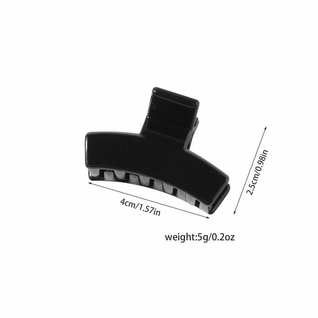 Minimalist Small Plastic Hair Clip - DIY Hairpin Base, Shark Clip, Jewelry Accessory