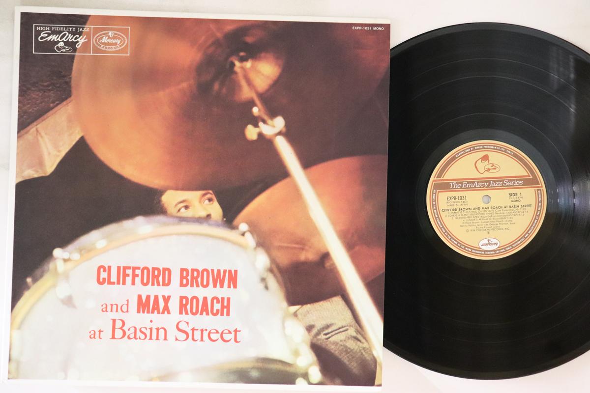 

LP Record CLIFFORD BROWN MAX ROACH At Basin Street EXPR1031 MERCURY 1982 US Jazz Used