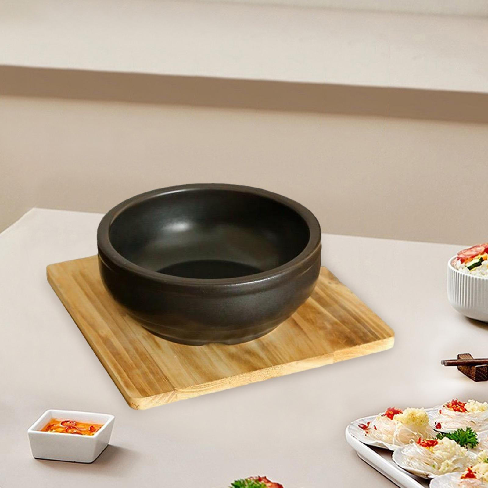 

Authentic Korean Stone Pot for Gourmet Rice and Soups Diameter 19cm
