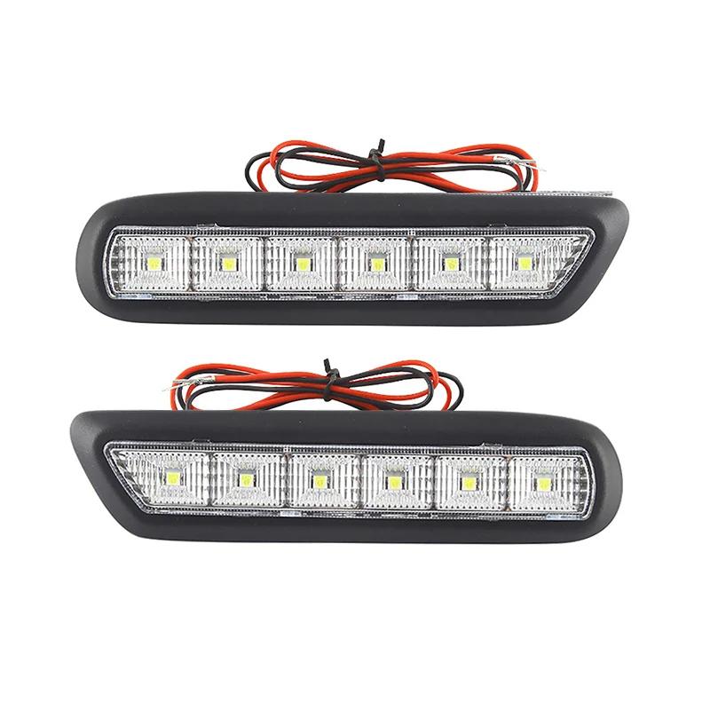 

Светодиодные автомобильные фары 2 шт./пара светодиодные противотуманные фары дневного света автомобильные аксессуары подходят для Mitsubishi Outlander SPORT RVR ASX 2010-2012