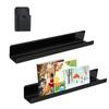 Magnetic Book Shelf for Whiteboard 17 Inch Reusable Book Display Holder Floating Shelves Seasoning Rack for Kitchen