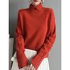 Women Autumn Long Sleeves Sweater Pullovers Knitted Female Knitwear Solid Color Ladies Knitting Sweaters