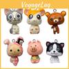 Home Sweet Chis Animal Figures Resin Toy For Keychain Making And Projects Craft