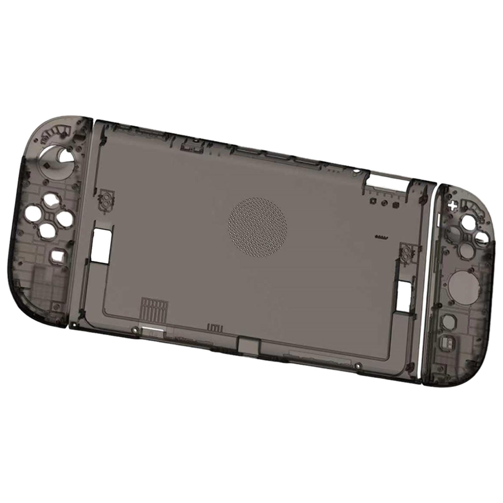 

For NS2 Replacement Controller Shell ABS Handheld Console Protective Case Ergonomic Grip Protect Sleeve Gaming Accessories прозрачный черный