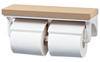 INAX Crepe Pair Double Towel Holder with Shelf CF-AA64KU/LP