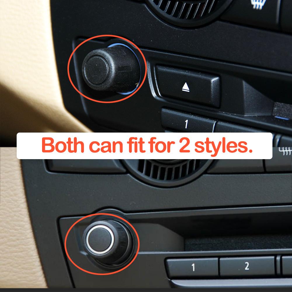 Car Dashboard Multimedia CD Player Radio Audio Volume Rotary Switch Button Knob For BMW X5 X6 E70 E71 E72 2007-2013 65126966510