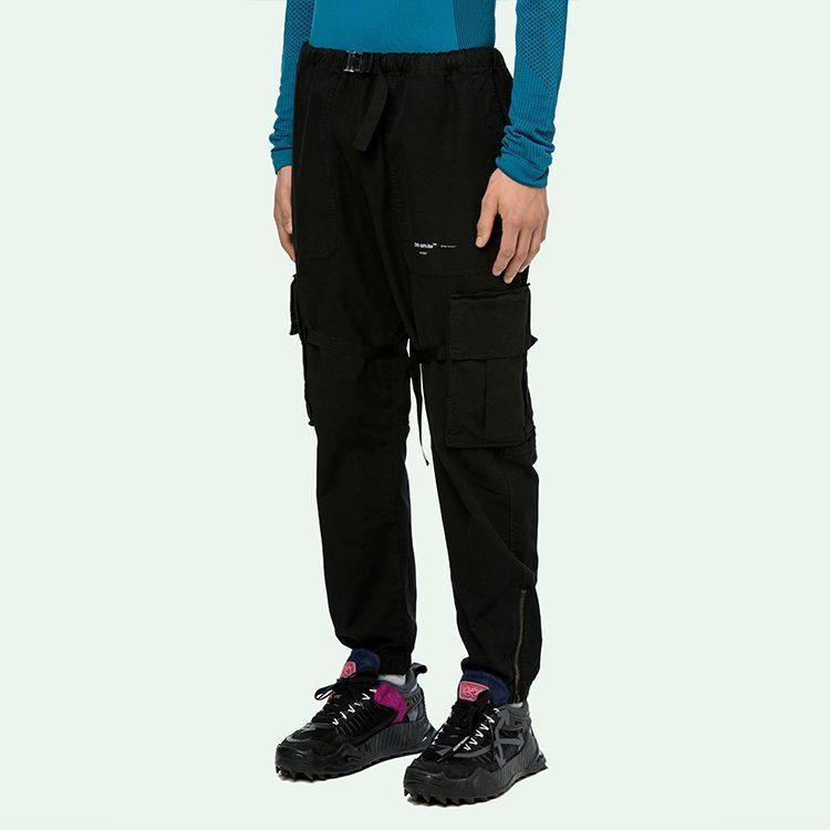 OFF WHITE Parachute Cargo Pants OMCF004R20G370211001