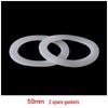 PVC Fish Tank Inlet/Outlet Waterproof Connector with Extended Male/Female Threads