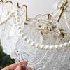 Classic Retro French Glass Crystal Chandelier for Living Room, Restaurant, or Bedroom