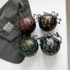 2025 New European & American Halloween Funny Skeleton Chain Crossbody Bag Gothic Style Shoulder Small Round Bag