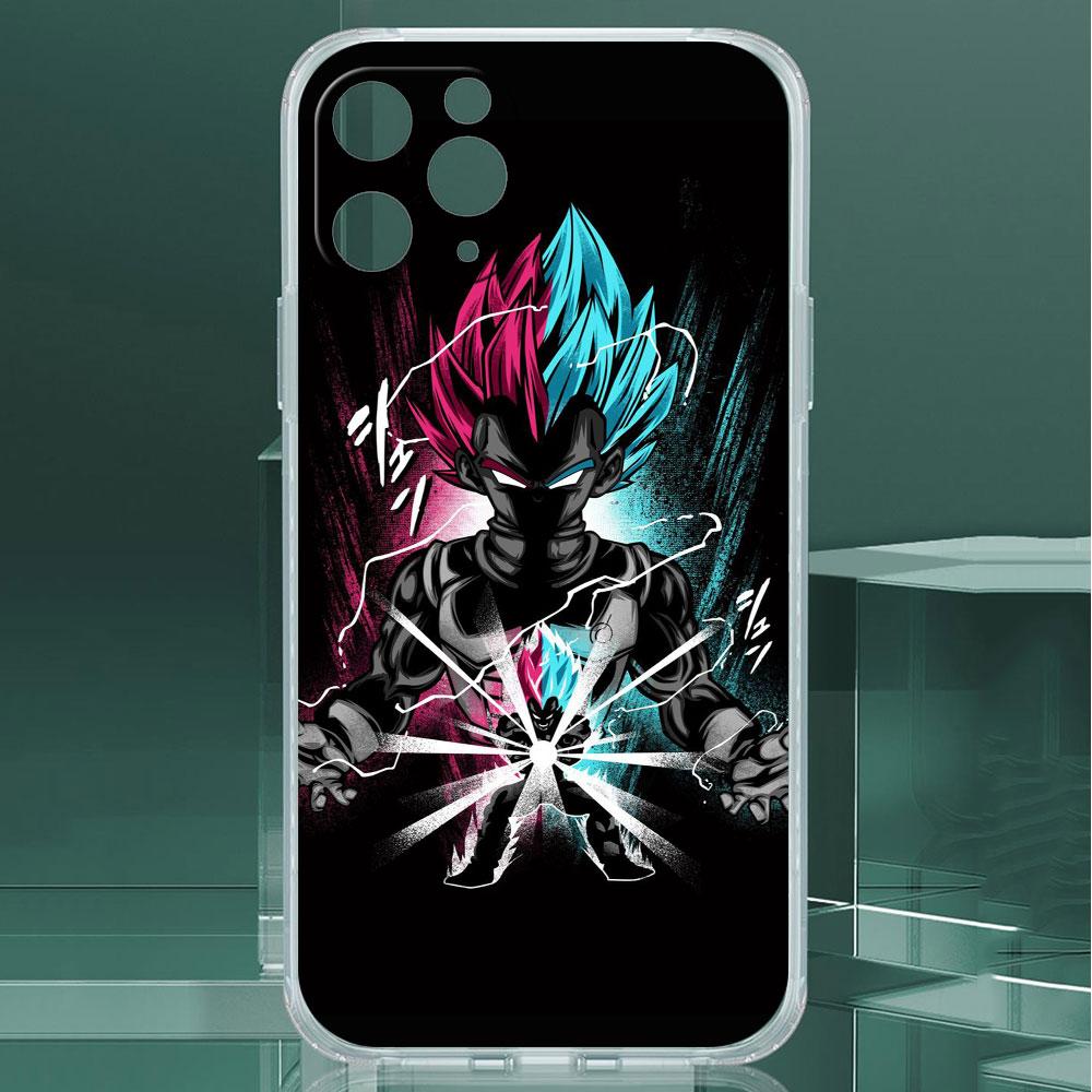 Husa transparenta Dragon-Ball pentru Apple iPhone 14 11 13 12 Pro 7 8 Plus XR X XS Max 6 6S 14Pro Husa de telefon din silicon