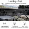 Stable Cargo Tie Points Bed Rail Down Point for Toyota Tacoma Tundra 05-24, Truck Heavy-Duty Load Bearing Waterproof Hooks, Quick Install Accessories