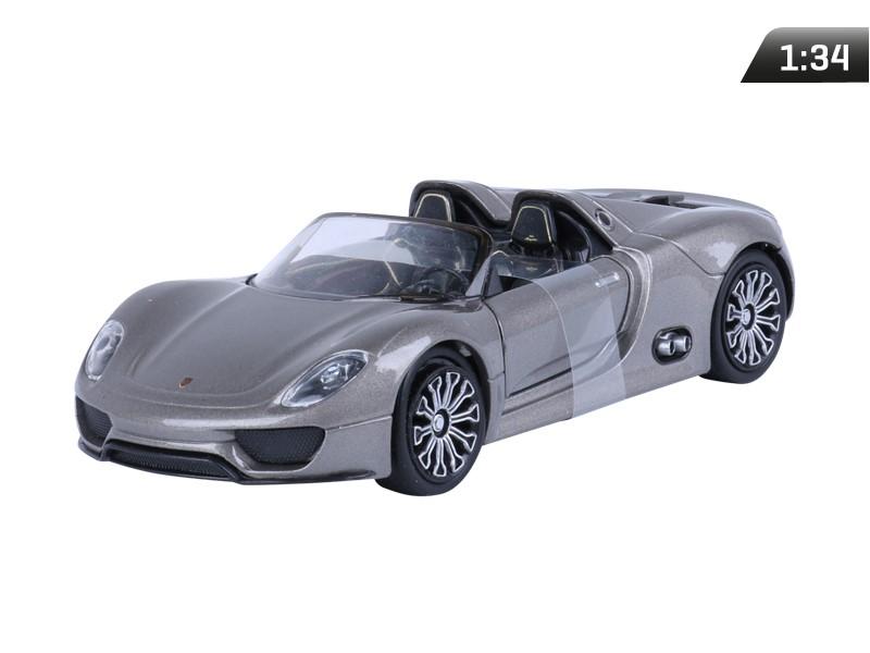 Model 1:34, PORSCHE 918 Spyder Concept, Gray (A880P9SCS)