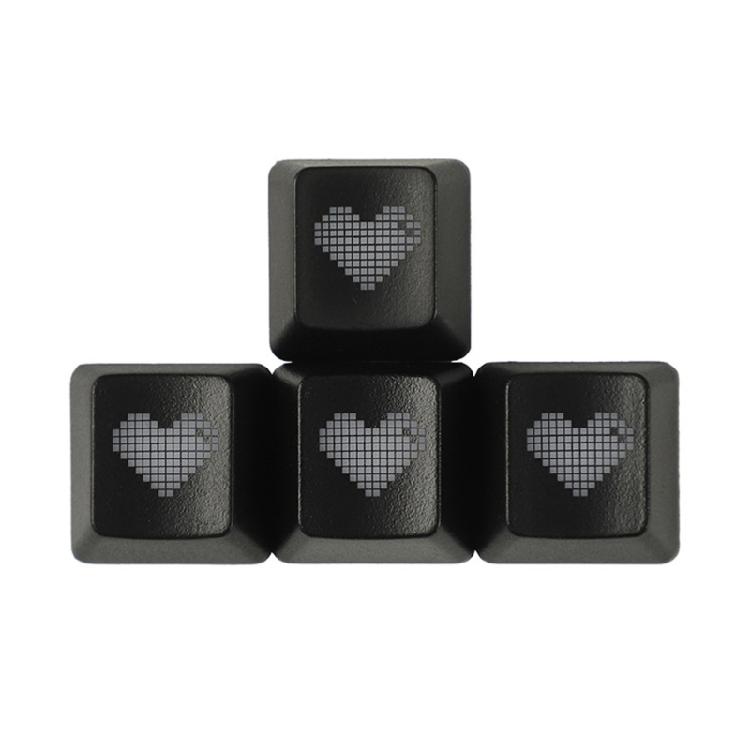 

Gaming Mechanical Keycaps OEM Height for Keyboards WASD Direction Keycap чёрный