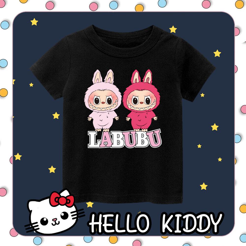 LABUBU children's T-shirt top unisex cute, fashionable and versatile