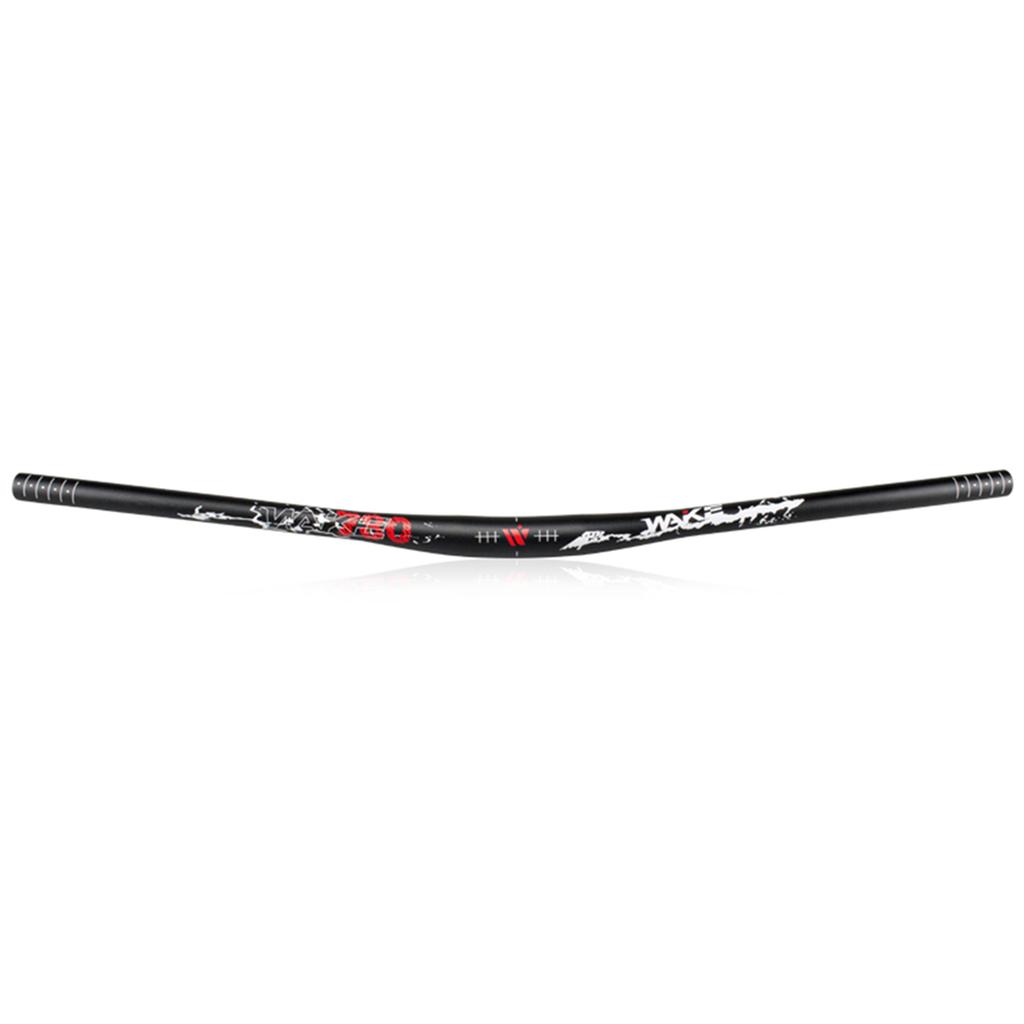 Mountain Bike Handlebars 31.8MM Diameter High-Rise Handlebar with Matte Surface 720MM 780MM Length Aluminum Alloy Handlebar for