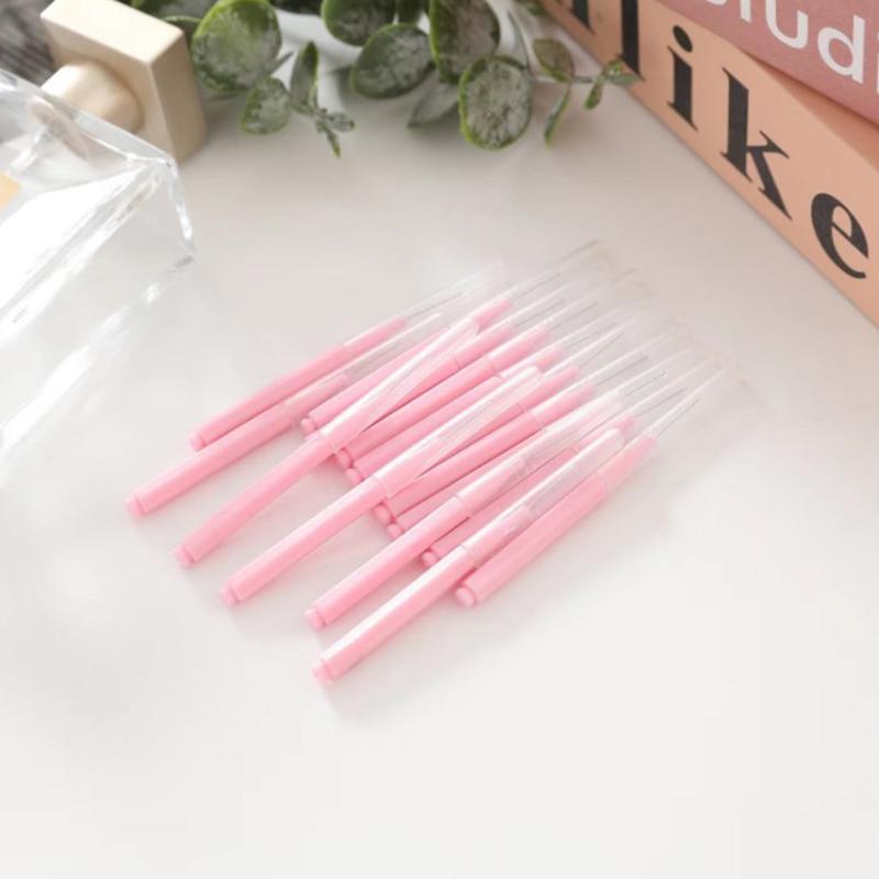 10 szt. szczoteczek międzyzębowych Denta Floss Cleaning Dental Brush Ortodontyczna szczoteczka do zębów