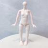 1/6 Bjd Fairy Mermaid Head with Makeup Head 28cm Baby Doll Acssories Elf Doll Head Girls Dress Up Toys