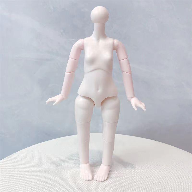1/6 Bjd Fairy Mermaid Head with Makeup Head 28cm Baby Doll Acssories Elf Doll Head Girls Dress Up Toys