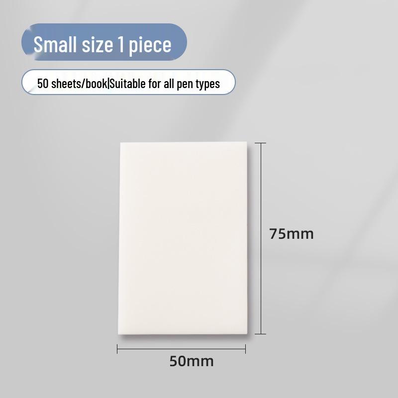 Handwritten Transparent Sticky Notes: Adhesive, Tearable, Perfect for Students to Highlight and Note Key Points.