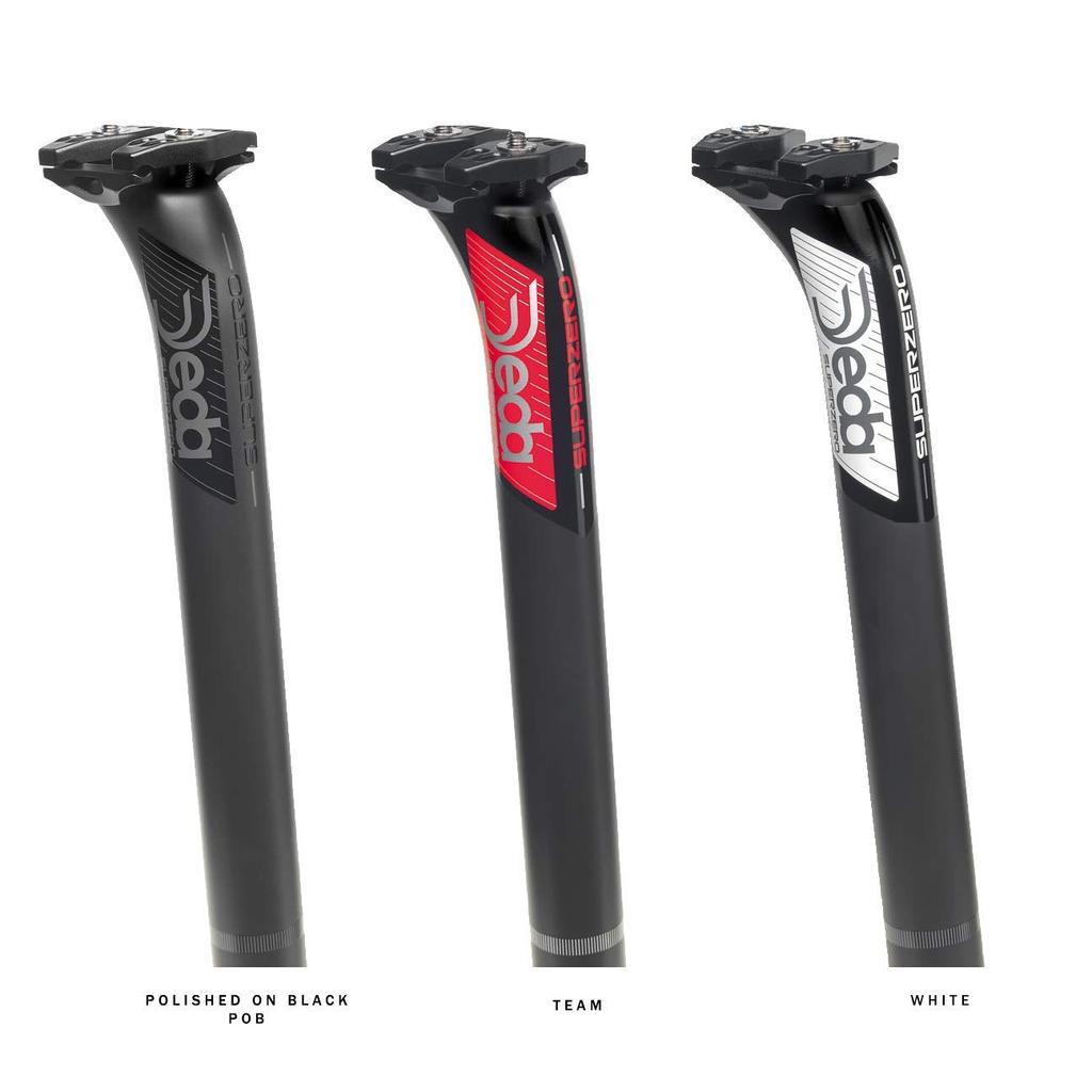 DEDA Super Zero Carbon Seatpost White 1003650005 Seatpost (2020) 27.2x350mm