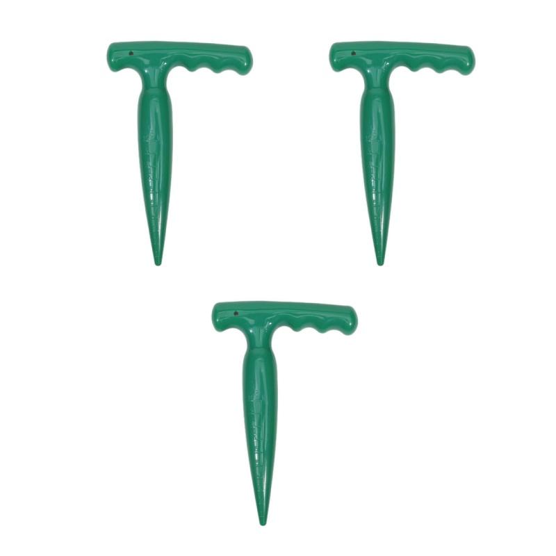 Green Hole Punch Adjustable Machine Seedling Transplanter Perforator Seeder Fleshy Plants Cutter Garden Supplies