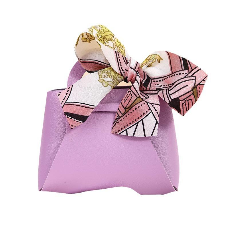 

Корейский стиль кожаная конфетная свадебная сумочка и подарочная коробка M (5.5*12*13 cm)