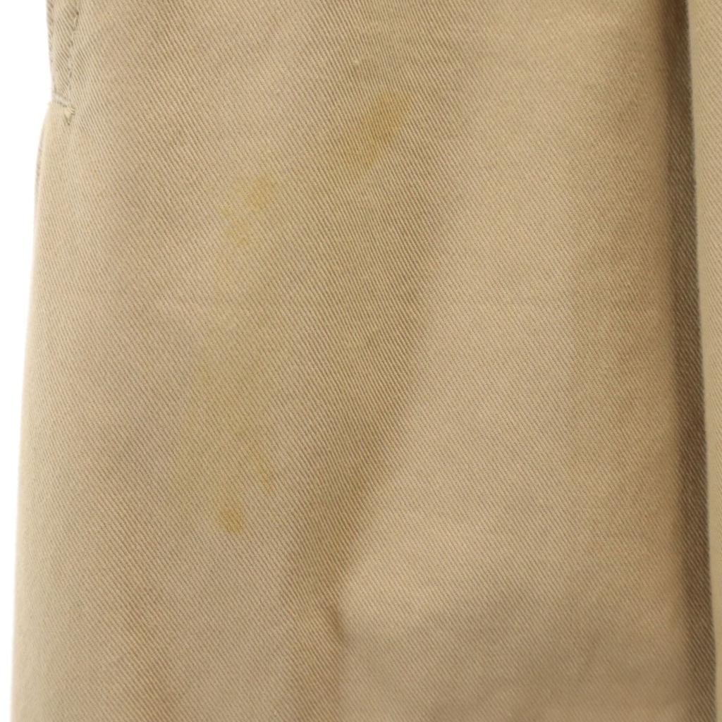 PORT BY ARK Made In Japan Tuck Wide Pants 2 Beige Men's Used