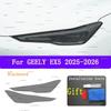 For GEELY EX5 2025-2026 Car Exterior Headlight Anti-scratch Front Lamp Tint TPU Protective Film Cover Repair Accessories