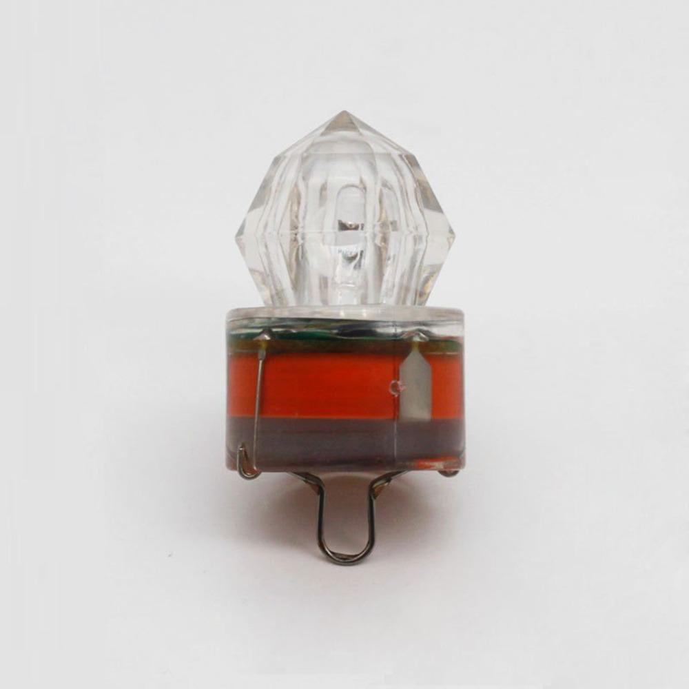 LED Flashing LED Fishing Lamp Plastic Night Fishing Lamp LED Fish Attracting Indicator  Underwater