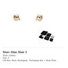 CHANEL Earrings Unisex AB-25A-0113