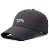 Quick Dry Baseball Cap With Embroidered Letter Design For Summer Outdoor Men