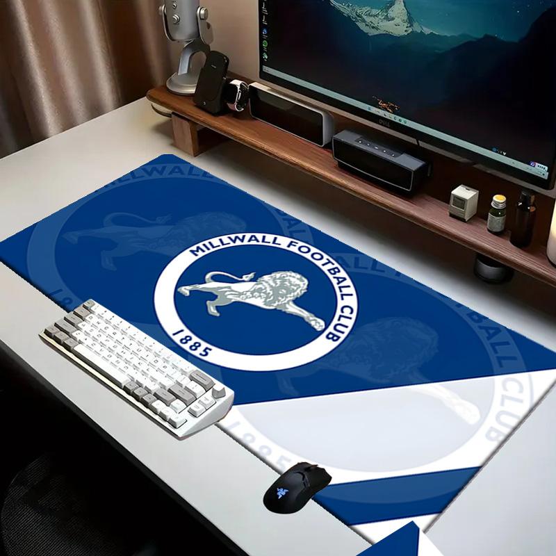 Millwall Fc Crest Design   Mouse pad Office Desk Mat, Gaming Mouse Pad Mousepad, keyboard pad,Heavy-Duty Non-Slip Rubber Backing, Gift