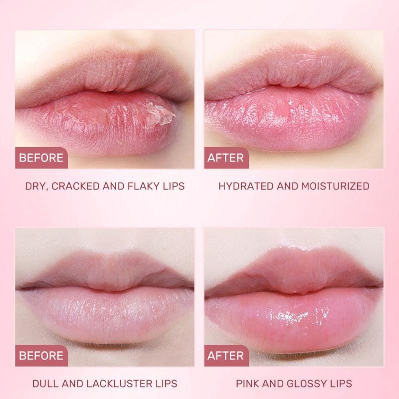 Warm-changing Moisturizing Lip Balm Double Moisturizing Lip Balm Prevents Dryness, Fades Lip Lines, Tightens, Moisturizes and Is Not Greasy