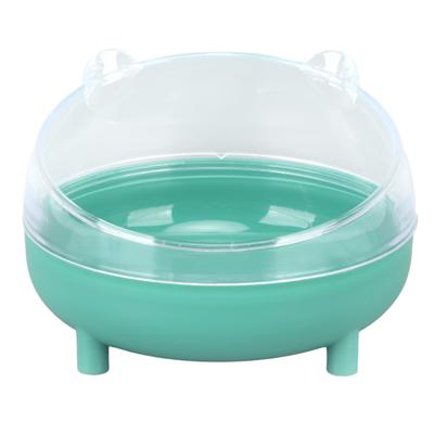 Transparent Hamster Bathroom Hamster Bathtub Large Space Easy To Clean Removable Sand Bath