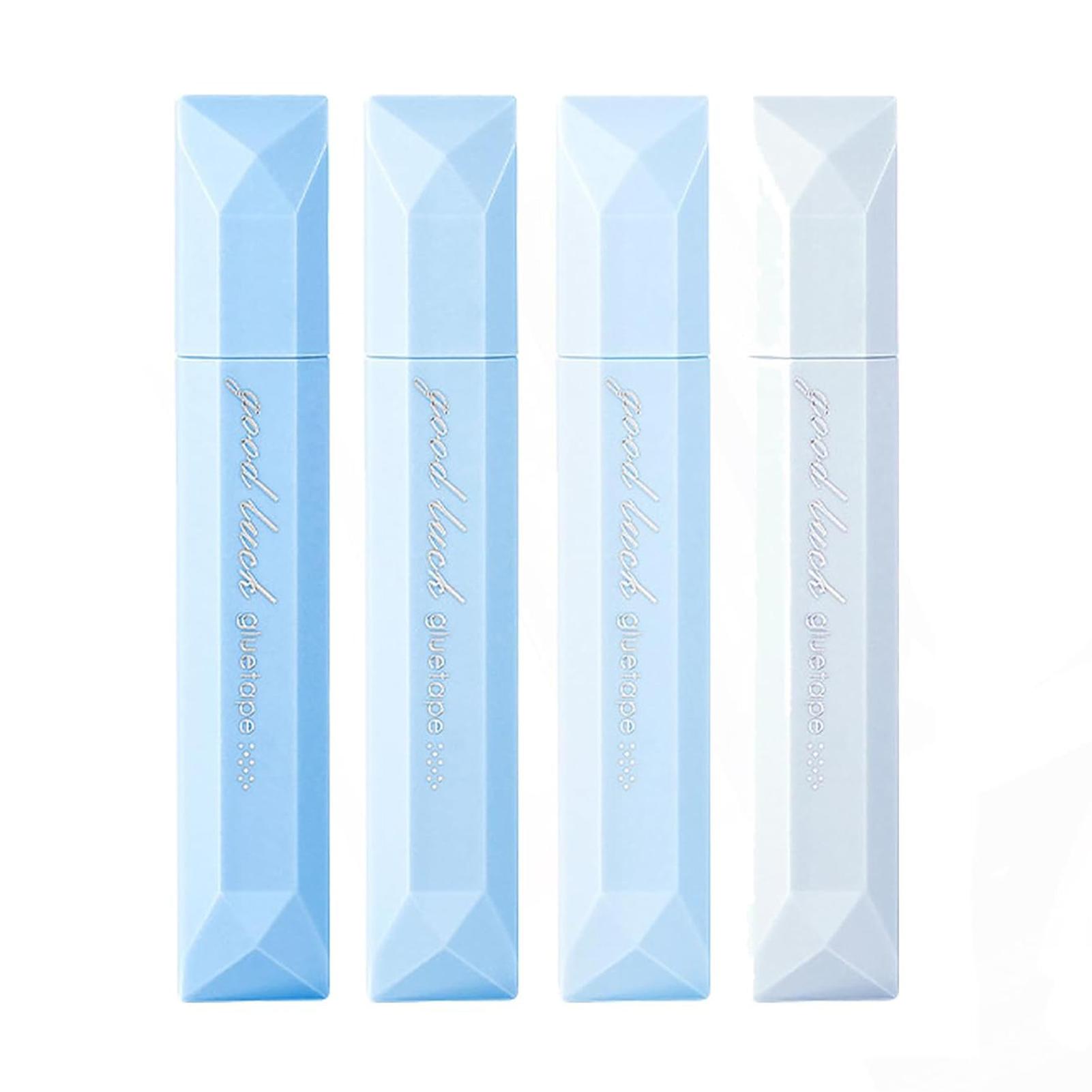 Double Sided Dot Glue Tape Pens Quick Adhesion Rotating Double-Sided Adhesive Glue Runner Shaped Applicator For Scrapbooking