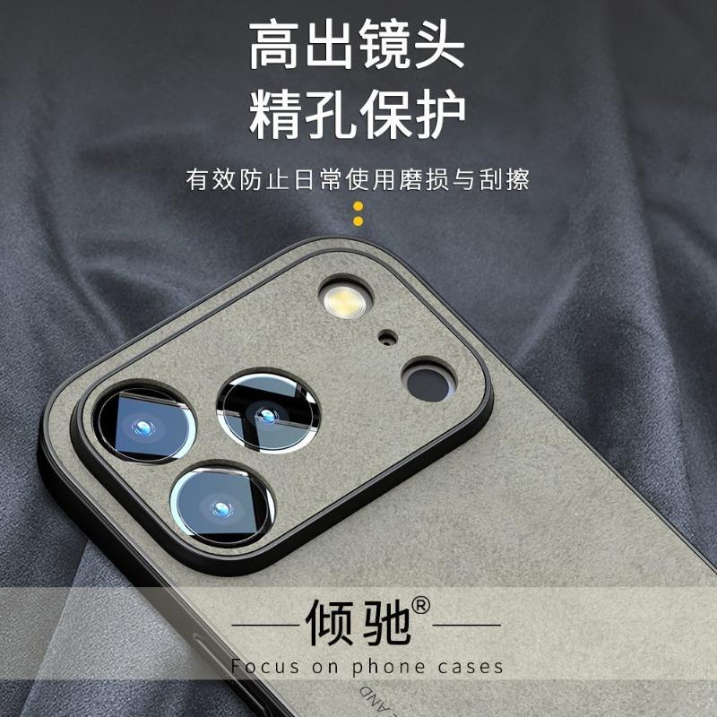 For Honor 600 Pro Case Luxury PU Matte Leather Silicone Phone Cover For Honor 600 Shell Lightweight Dustproof Shockproof Bumper