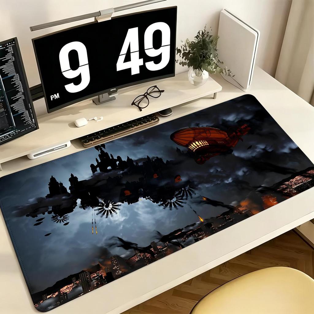 Pro ESports Xxl Gaming Mousepad Extra Large NonSlip Stitched Edge Keyboard Laptop Desk Mat For Pc Gamer Hot Game Bioshock