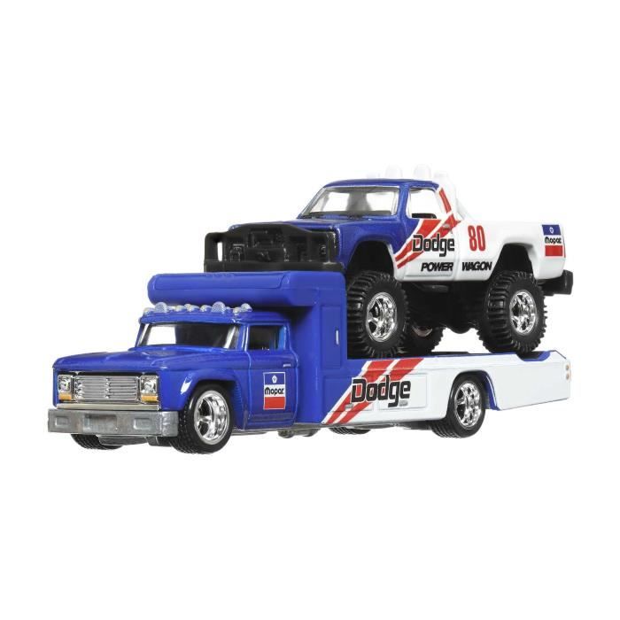Hot Wheels - Vehicle and Transporter (random Pattern) - Truck / Small Car - From 3 Years FLF56