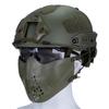 Dual-Mode Tactical Protective Mask for Outdoor Wargames
