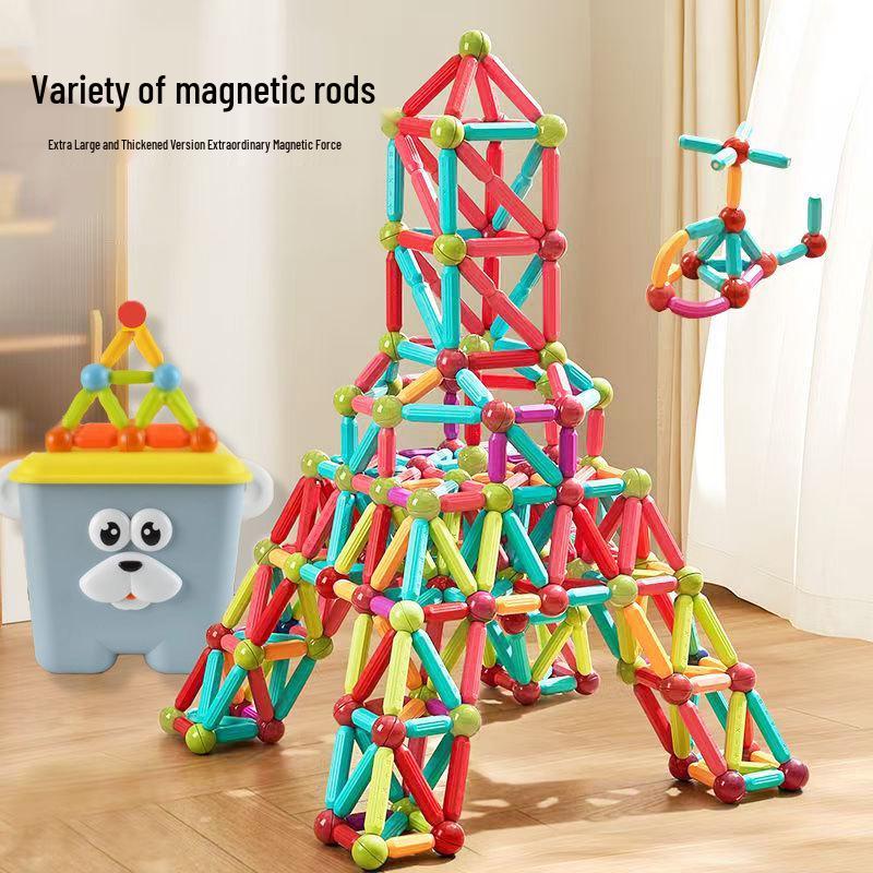 

Magnetic Building Blocks Set for Kids: Educational Puzzle & Toy for Early Learning