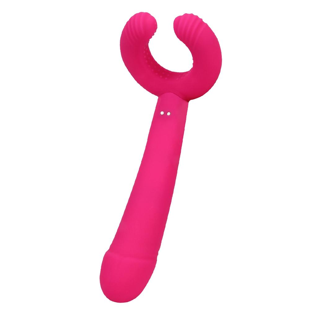 Three Motor Clip Vibrator Nipple G-spot Stimulator Dildo Female Masturbation Vagina Anal Massager Adult Sex Toys for Woman Man