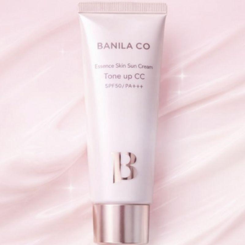 BANILA CO Essence Skin Tone Up CC Sun Cream SPF50+ PA++++ 50ml Brightening Tone-Up Sunscreen