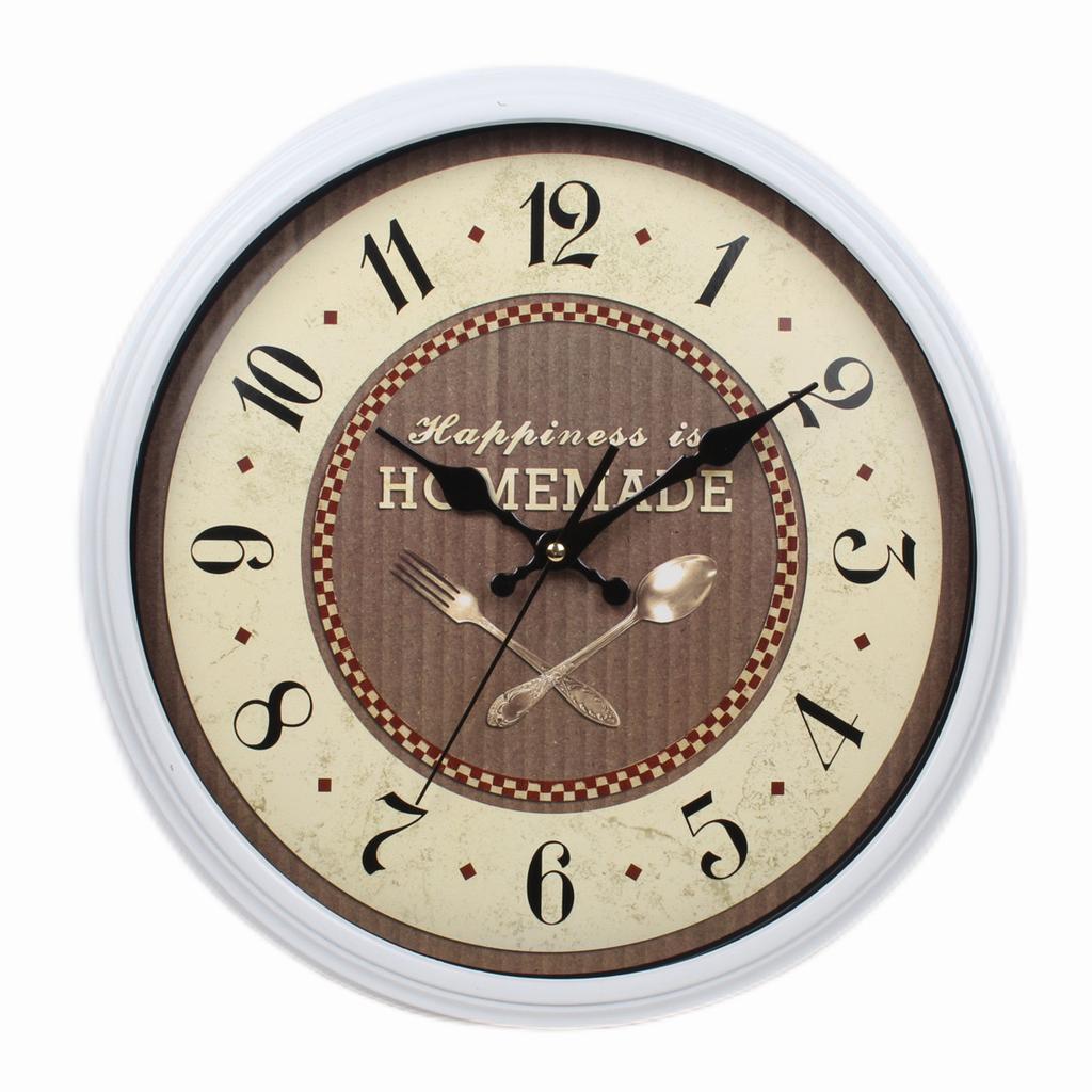 Retro Living Room Silent Wall Clock Antique Swing Nostalgic Clock Fashion Creative Wall Watch Quartz Clock