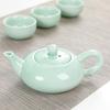 Kung Fu Tea Set Celadon Carp Set Portable