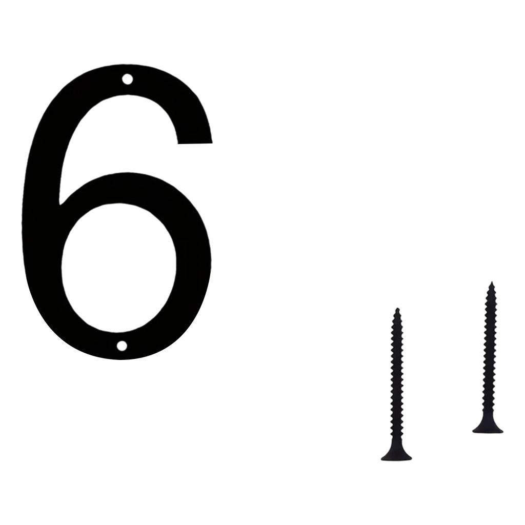 Modern Floating Houses Number Metal Houses Number Rusts Proof Home Address Number/Plaques Metal Mailbox Number Set