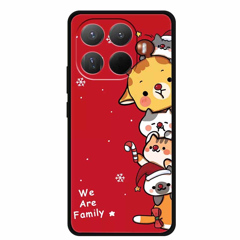 Christmas Phone Cases for Xiaomi 15T Pro 5G Case Protector TPU Silicone Soft Bumper Christmas Tree for Mi 15T Pro 5G Cover Coque