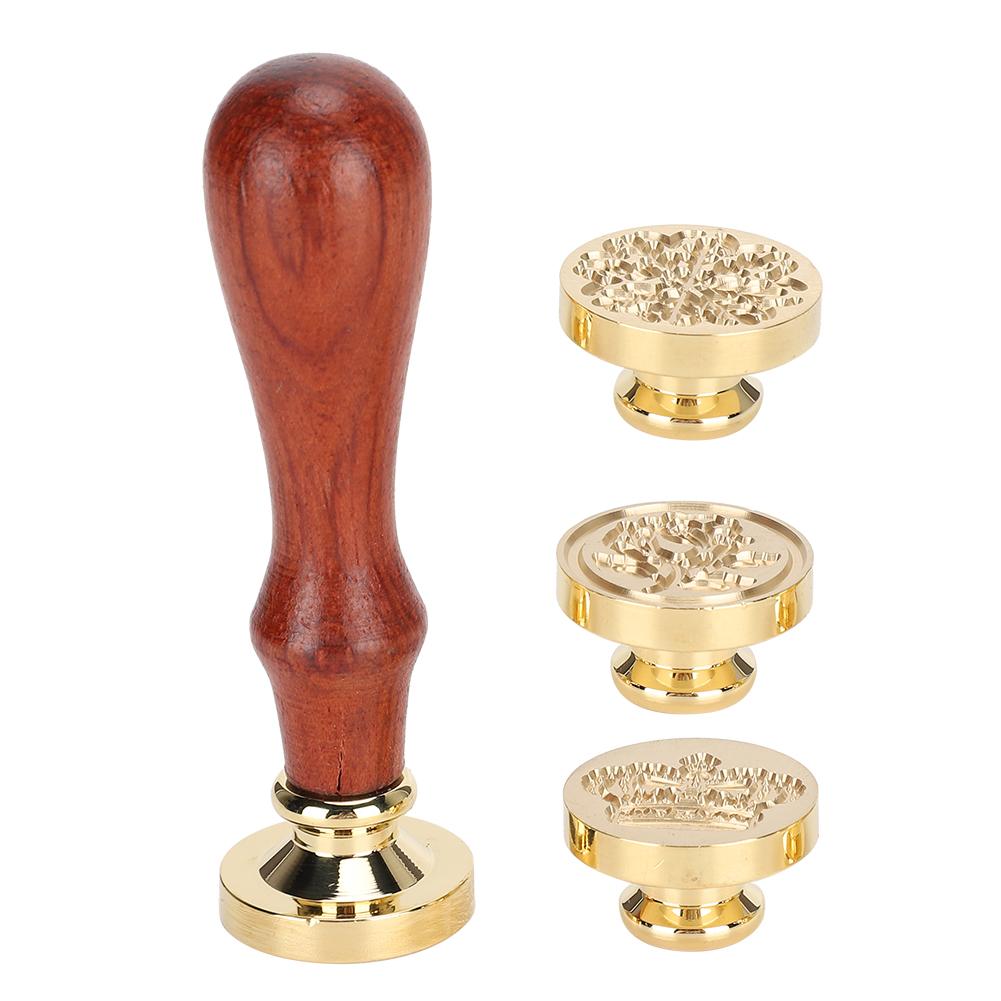 

Набор печатей из воска Сделай сам Ретро Декор Снежный Цветок Корона Узор Инструменты для рукоделия